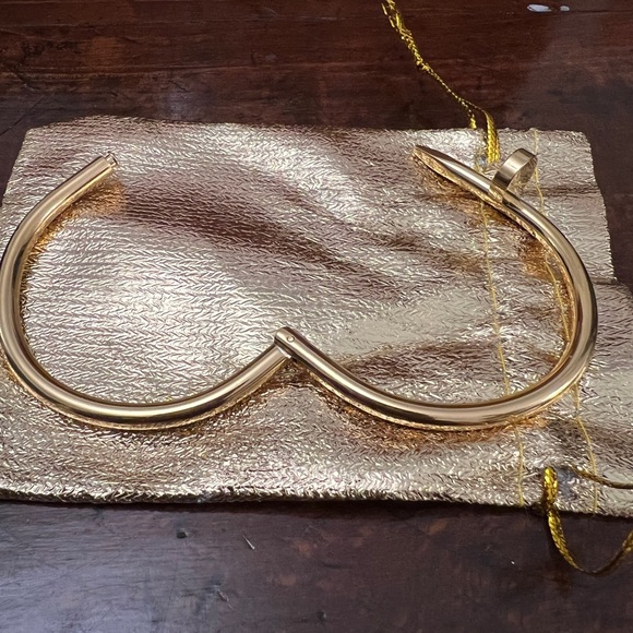 Bracelet Nail Silver/Gold Color - Picture 7 of 7